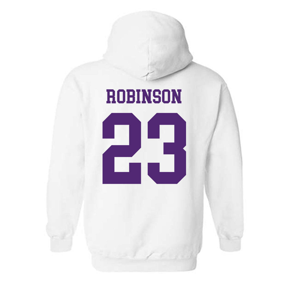 Northern Iowa - NCAA Women's Basketball : Bri Robinson - Classic Shersey Hooded Sweatshirt-1