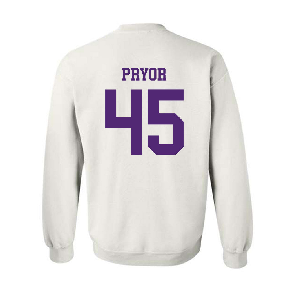 Northern Iowa - NCAA Football : Layne Pryor - Classic Shersey Crewneck Sweatshirt-1