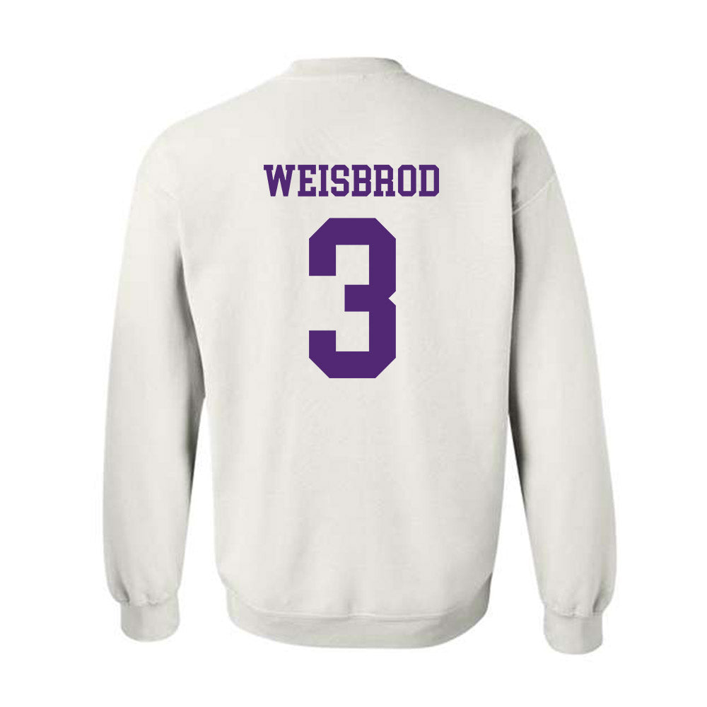 Northern Iowa - NCAA Men's Basketball : Max Weisbrod - Classic Shersey Crewneck Sweatshirt-1