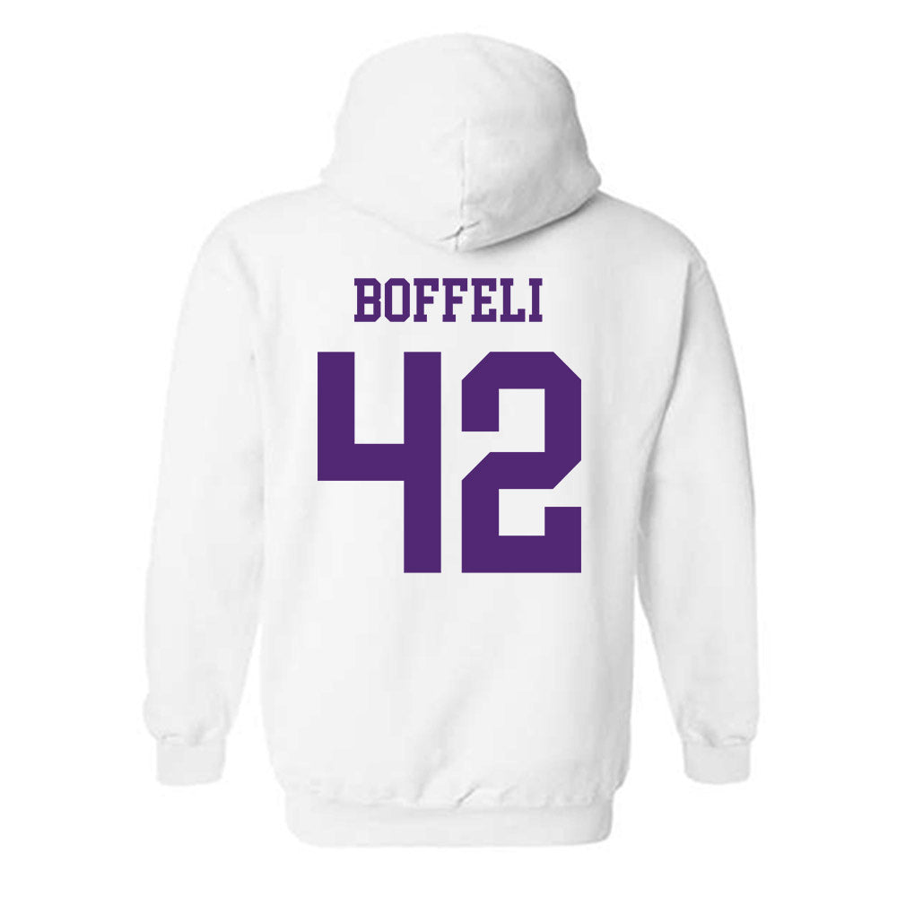 Northern Iowa - NCAA Women's Basketball : Grace Boffeli - Classic Shersey Hooded Sweatshirt-1