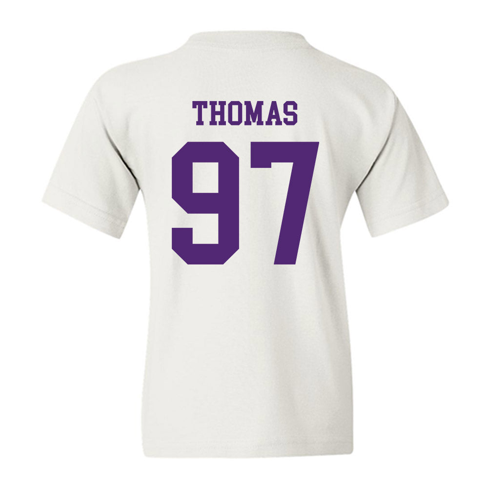 Northern Iowa - NCAA Football : Theo Thomas - Classic Shersey Youth T-Shirt-1