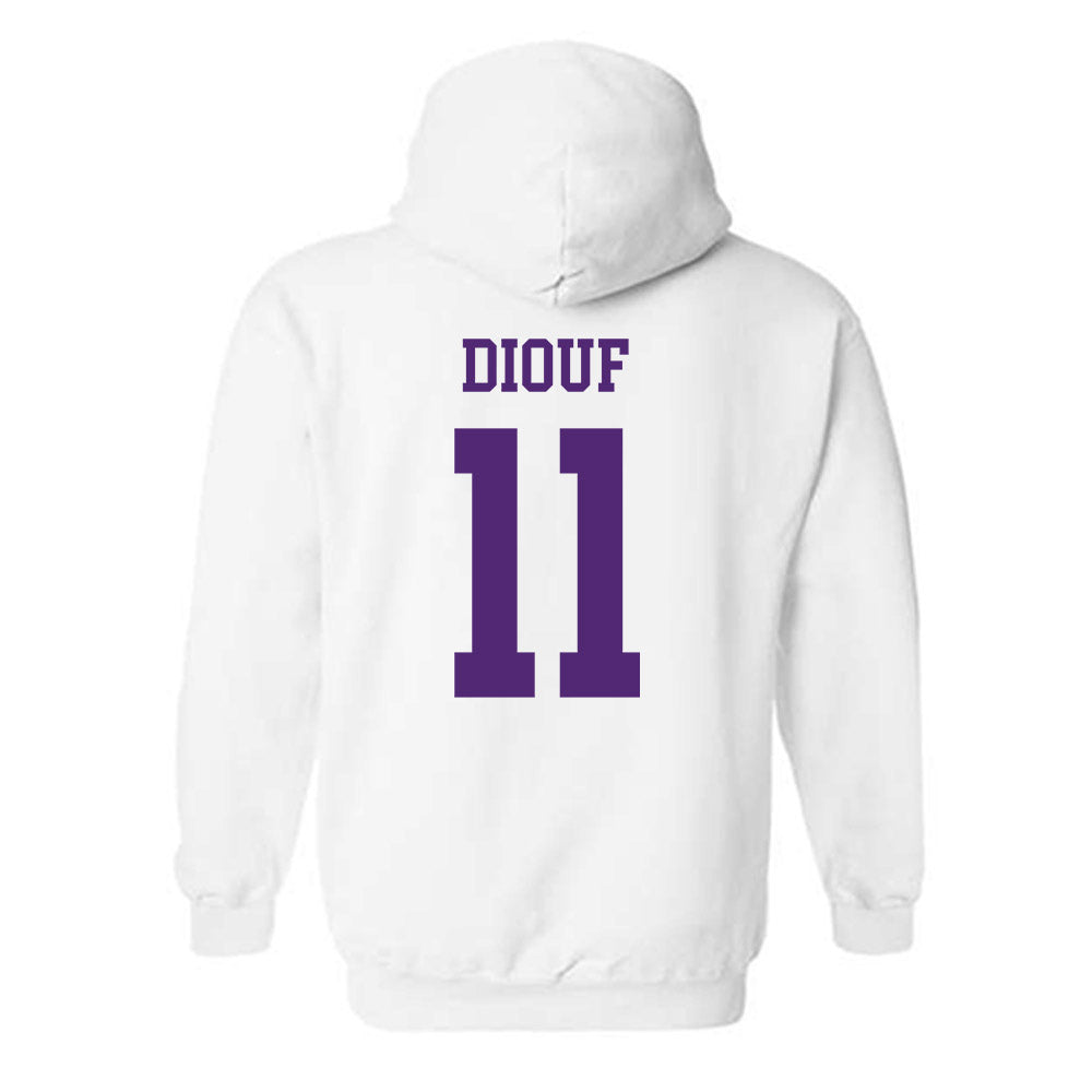 Northern Iowa - NCAA Men's Basketball : Ismael Diouf - Classic Shersey Hooded Sweatshirt-1
