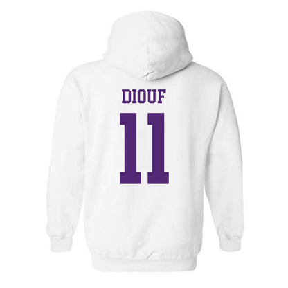 Northern Iowa - NCAA Men's Basketball : Ismael Diouf - Classic Shersey Hooded Sweatshirt-1