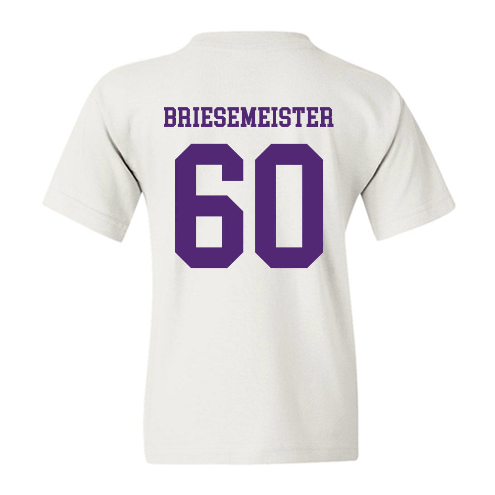 Northern Iowa - NCAA Football : Joe Briesemeister - Classic Shersey Youth T-Shirt-1