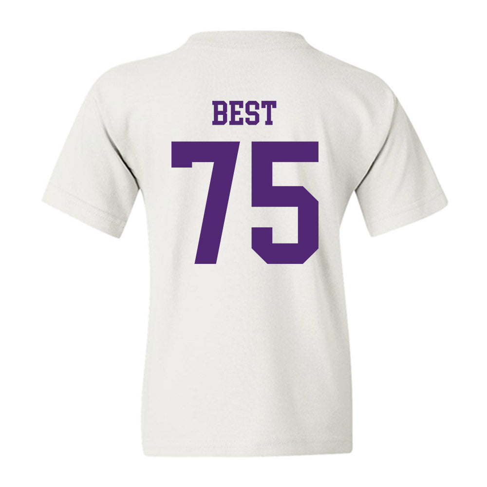 Northern Iowa - NCAA Football : Connor Best - Classic Shersey Youth T-Shirt-1