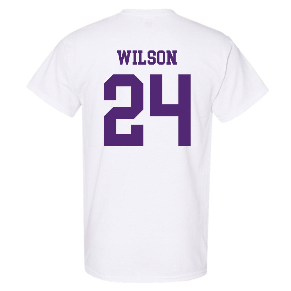 Northern Iowa - NCAA Men's Basketball : Jalen Wilson - Classic Shersey T-Shirt-1