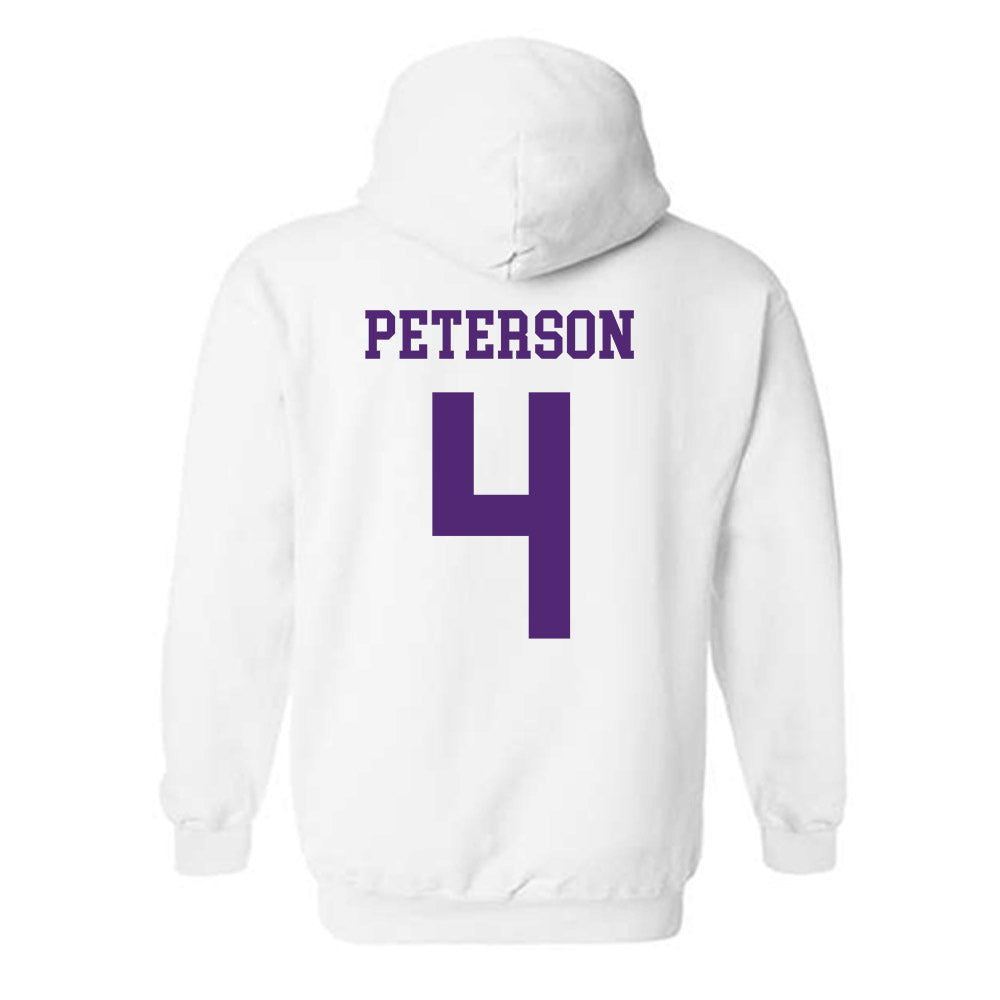 Northern Iowa - NCAA Football : Robbie Peterson - Classic Shersey Hooded Sweatshirt-1