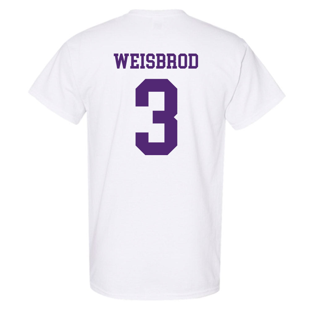 Northern Iowa - NCAA Men's Basketball : Max Weisbrod - Classic Shersey T-Shirt-1