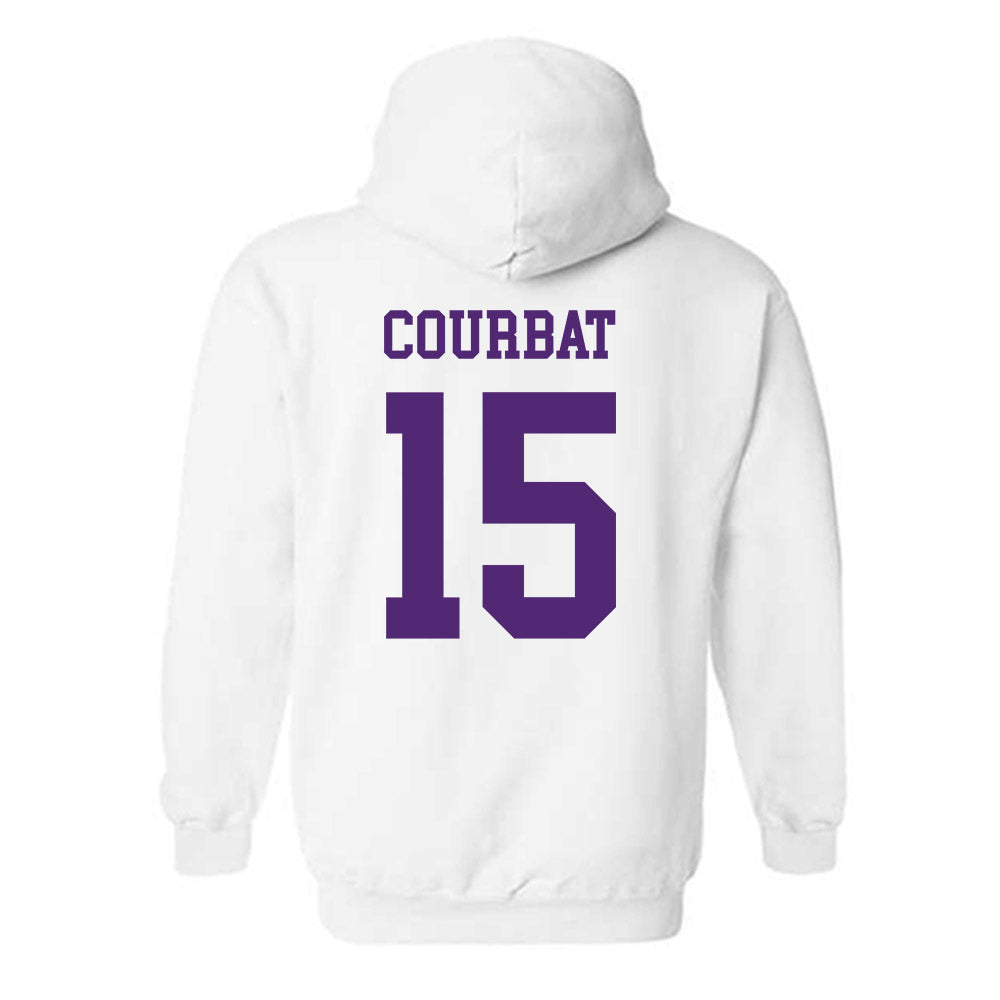 Northern Iowa - NCAA Men's Basketball : Cade Courbat - Classic Shersey Hooded Sweatshirt-1