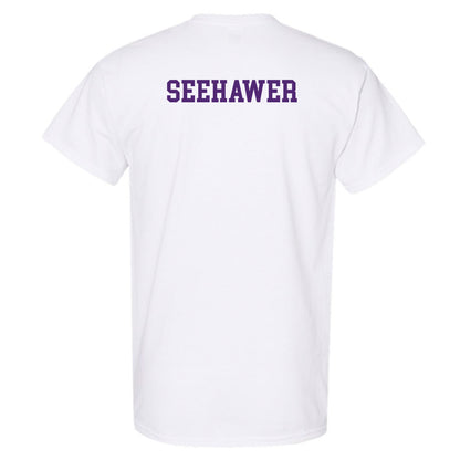 Northern Iowa - NCAA Women's Swimming & Diving : Paige Seehawer - Classic Shersey T-Shirt-1