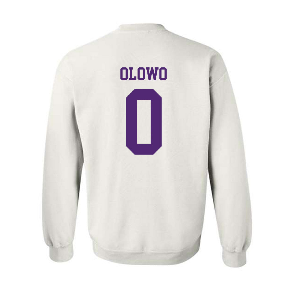 Northern Iowa - NCAA Football : Mo Olowo - Classic Shersey Crewneck Sweatshirt-1