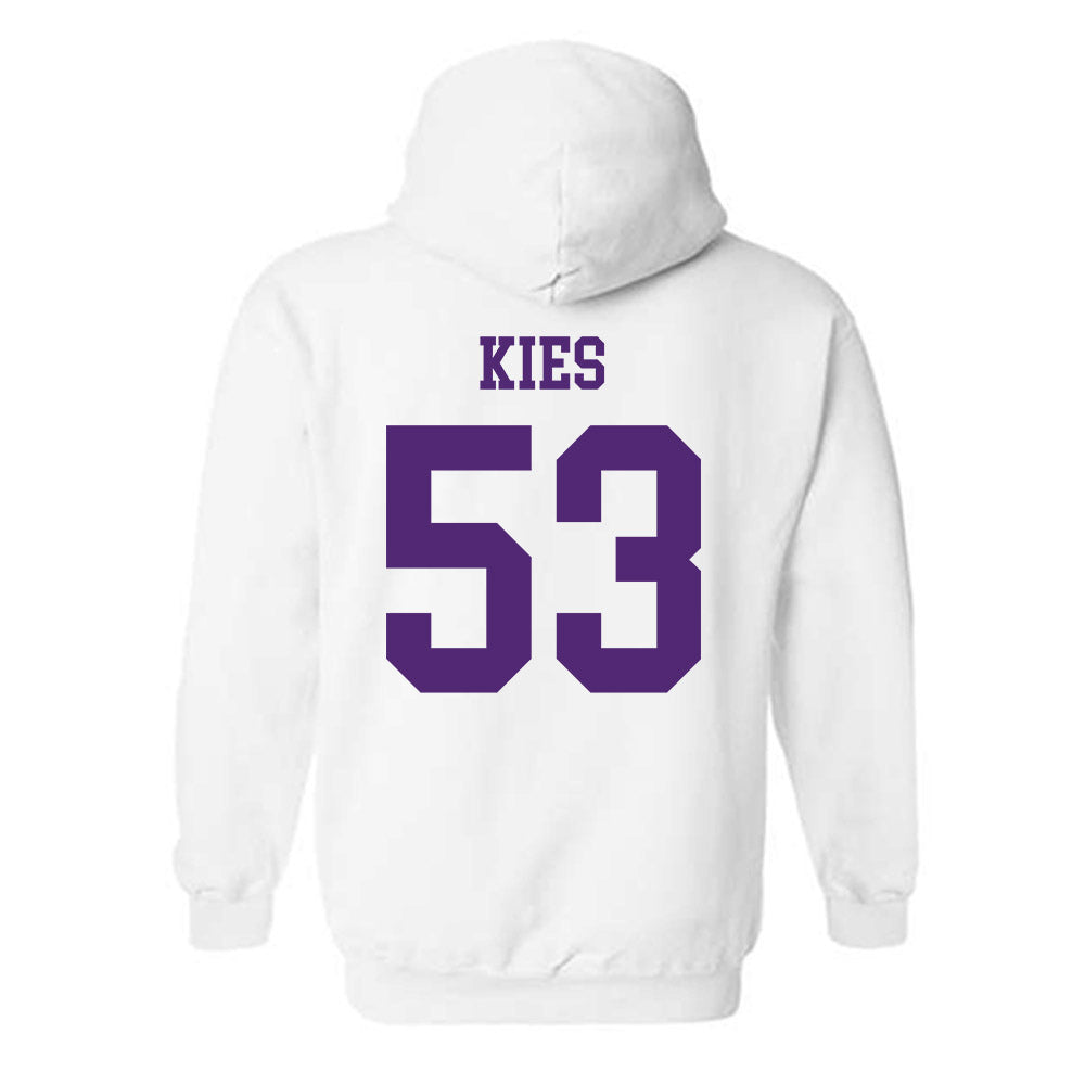 Northern Iowa - NCAA Football : Jarrett Kies - Classic Shersey Hooded Sweatshirt-1