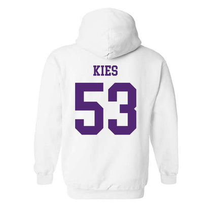 Northern Iowa - NCAA Football : Jarrett Kies - Classic Shersey Hooded Sweatshirt-1