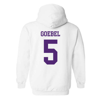 Northern Iowa - NCAA Women's Basketball : Ryley Goebel - Classic Shersey Hooded Sweatshirt-1