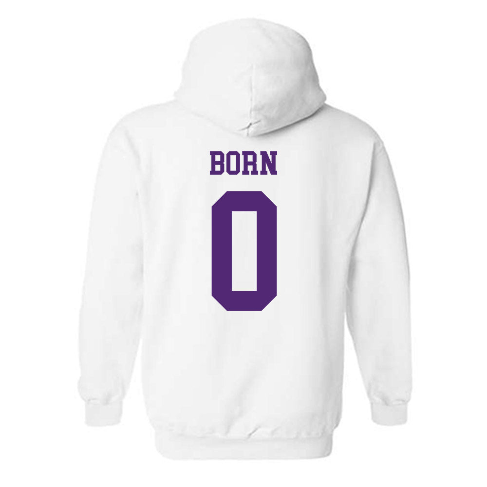 Northern Iowa - NCAA Men's Basketball : Redek Born - Classic Shersey Hooded Sweatshirt-1