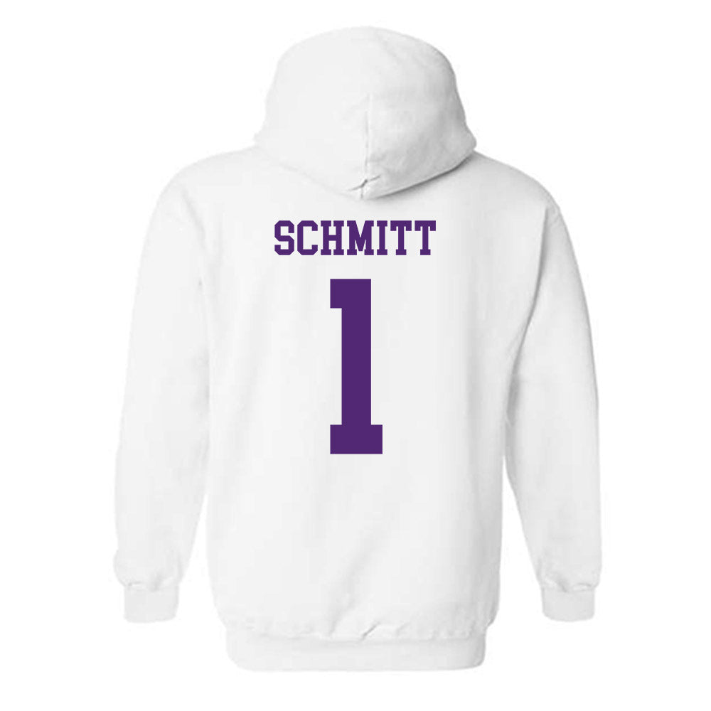 Northern Iowa - NCAA Men's Basketball : Cael Schmitt - Classic Shersey Hooded Sweatshirt-1