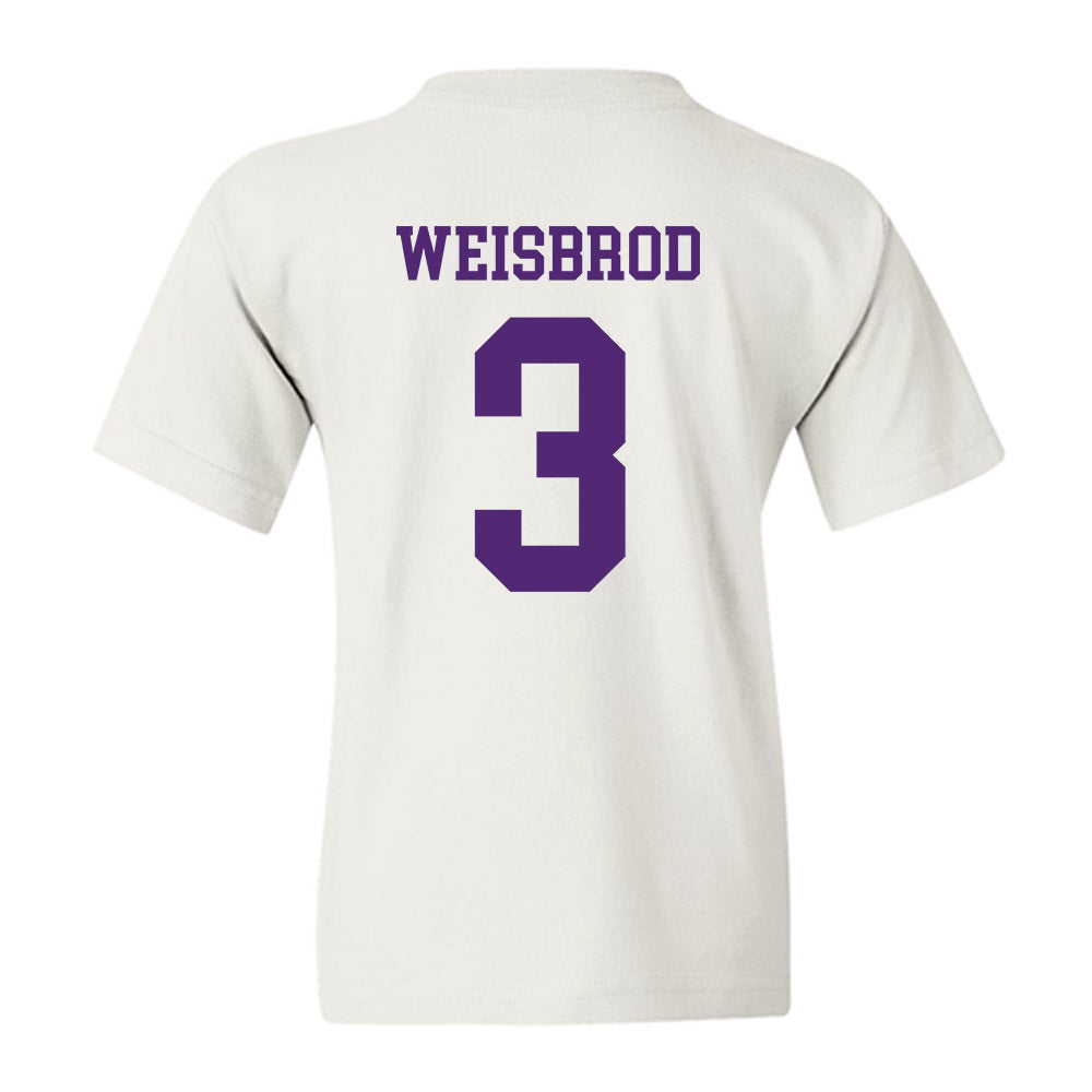 Northern Iowa - NCAA Men's Basketball : Max Weisbrod - Classic Shersey Youth T-Shirt-1