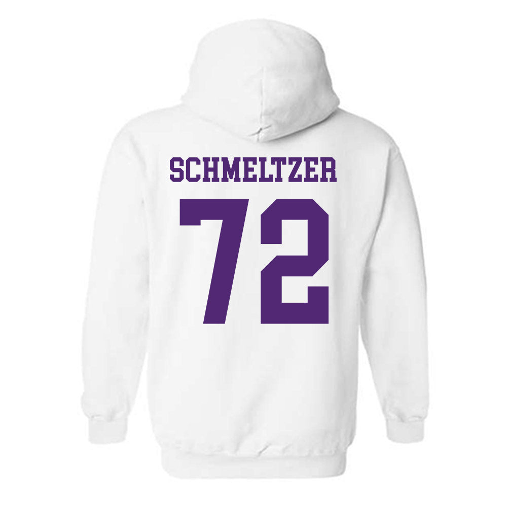Northern Iowa - NCAA Football : Max Schmeltzer - Classic Shersey Hooded Sweatshirt-1
