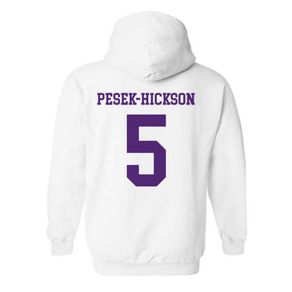 Northern Iowa - NCAA Football : Amauri Pesek-Hickson - Classic Shersey Hooded Sweatshirt-1