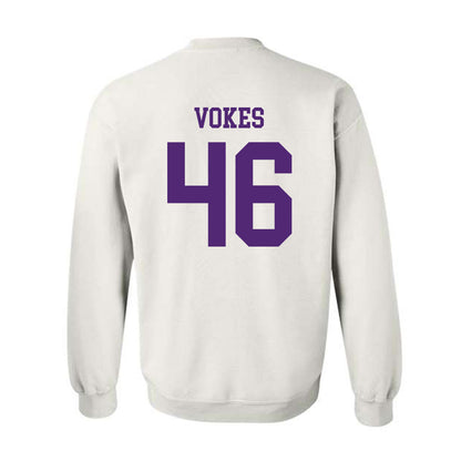 Northern Iowa - NCAA Football : Tiernan Vokes - Classic Shersey Crewneck Sweatshirt-1