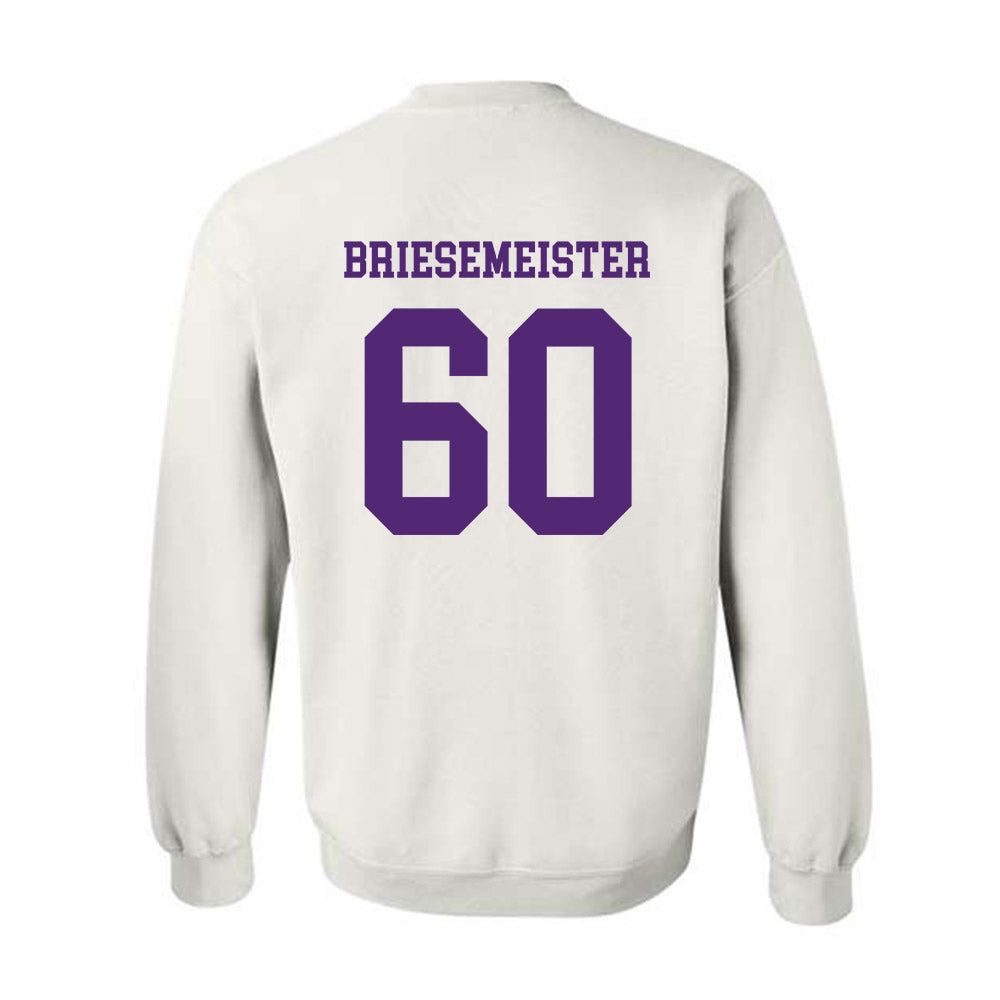 Northern Iowa - NCAA Football : Joe Briesemeister - Classic Shersey Crewneck Sweatshirt-1