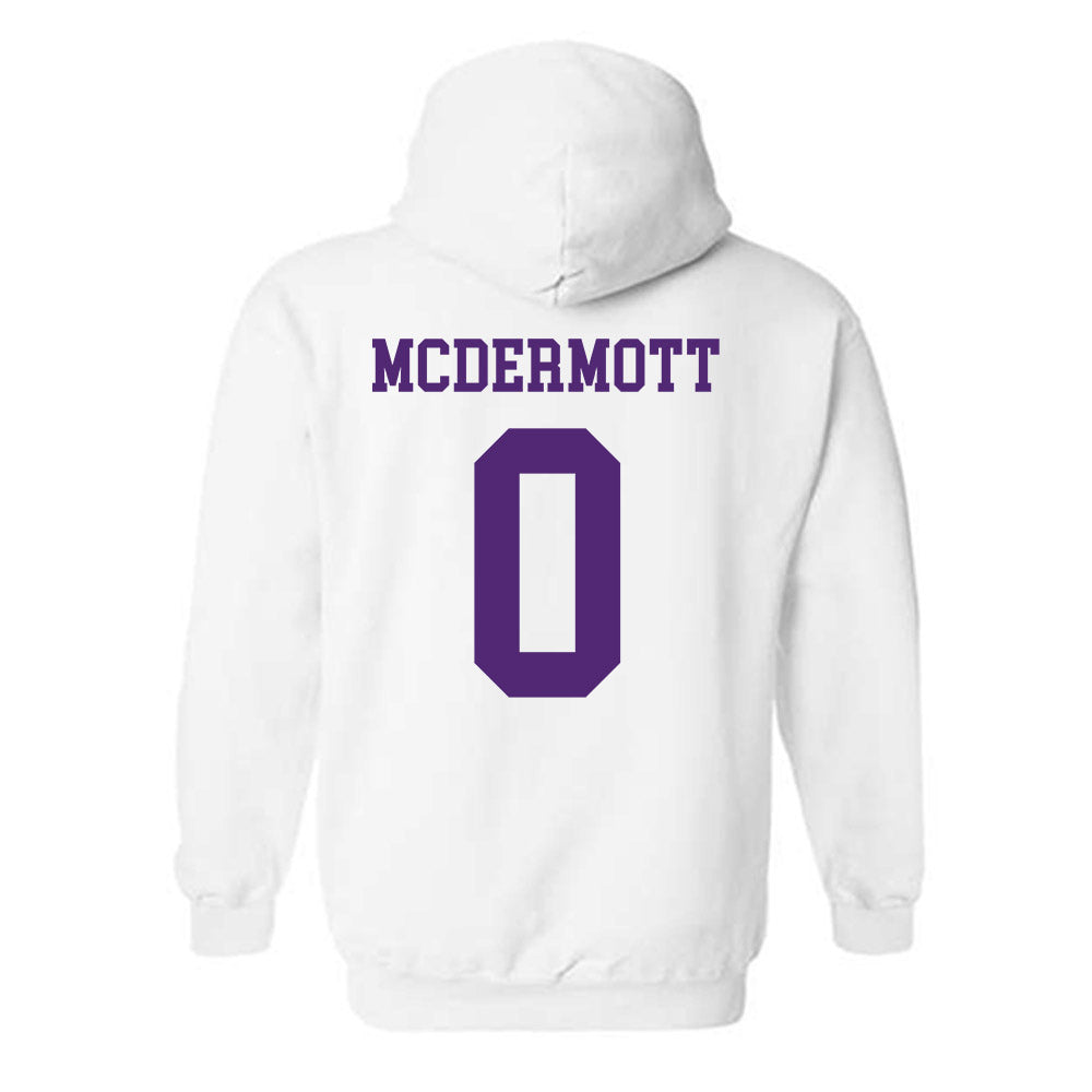 Northern Iowa - NCAA Women's Basketball : Maya McDermott - Classic Shersey Hooded Sweatshirt-1