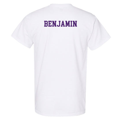 Northern Iowa - NCAA Women's Swimming & Diving : Crystal Benjamin - Classic Shersey T-Shirt-1