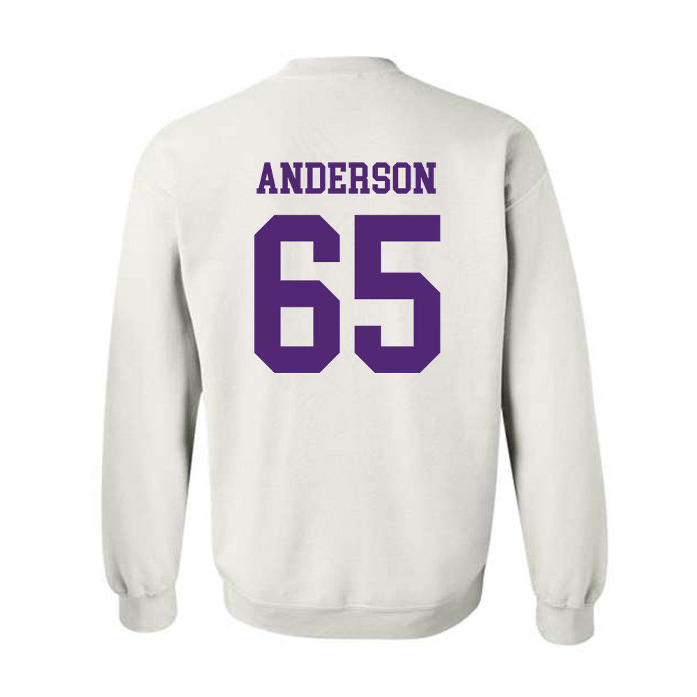 Northern Iowa - NCAA Football : Blake Anderson - Classic Shersey Crewneck Sweatshirt-1