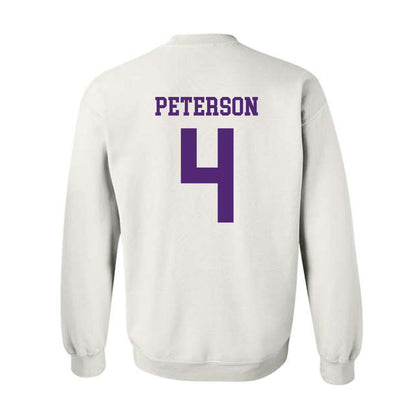 Northern Iowa - NCAA Football : Robbie Peterson - Classic Shersey Crewneck Sweatshirt-1