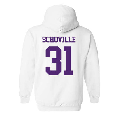 Northern Iowa - NCAA Football : Ethan Schoville - Classic Shersey Hooded Sweatshirt-1