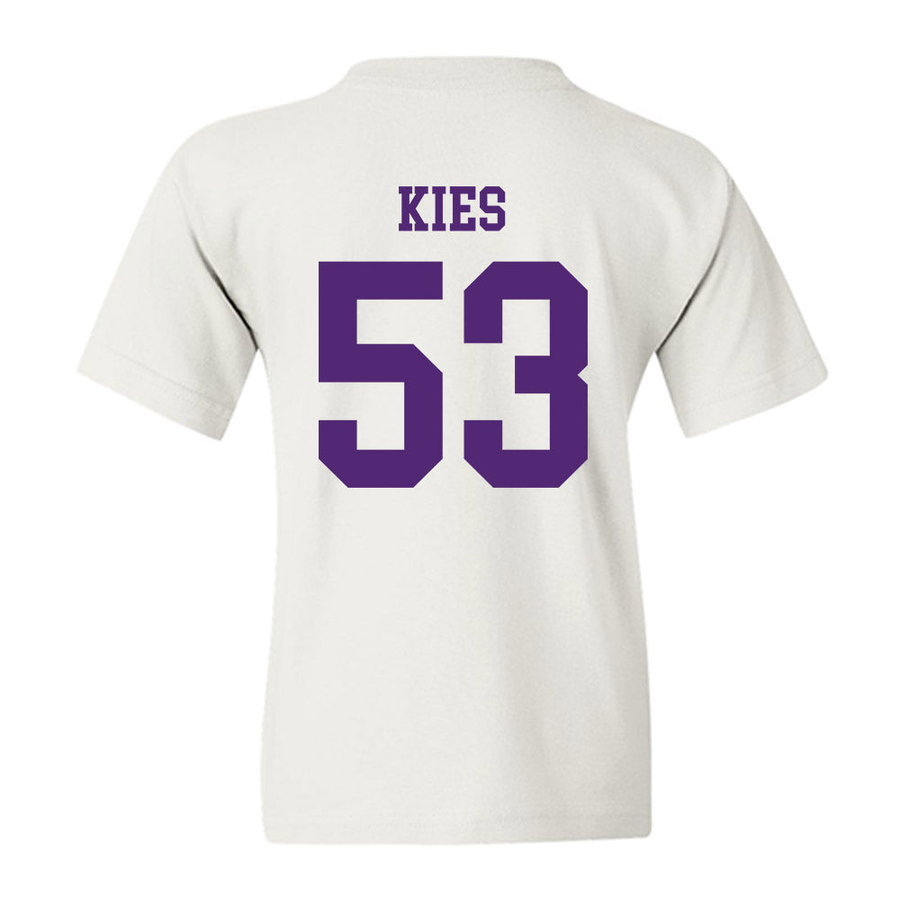 Northern Iowa - NCAA Football : Jarrett Kies - Classic Shersey Youth T-Shirt-1