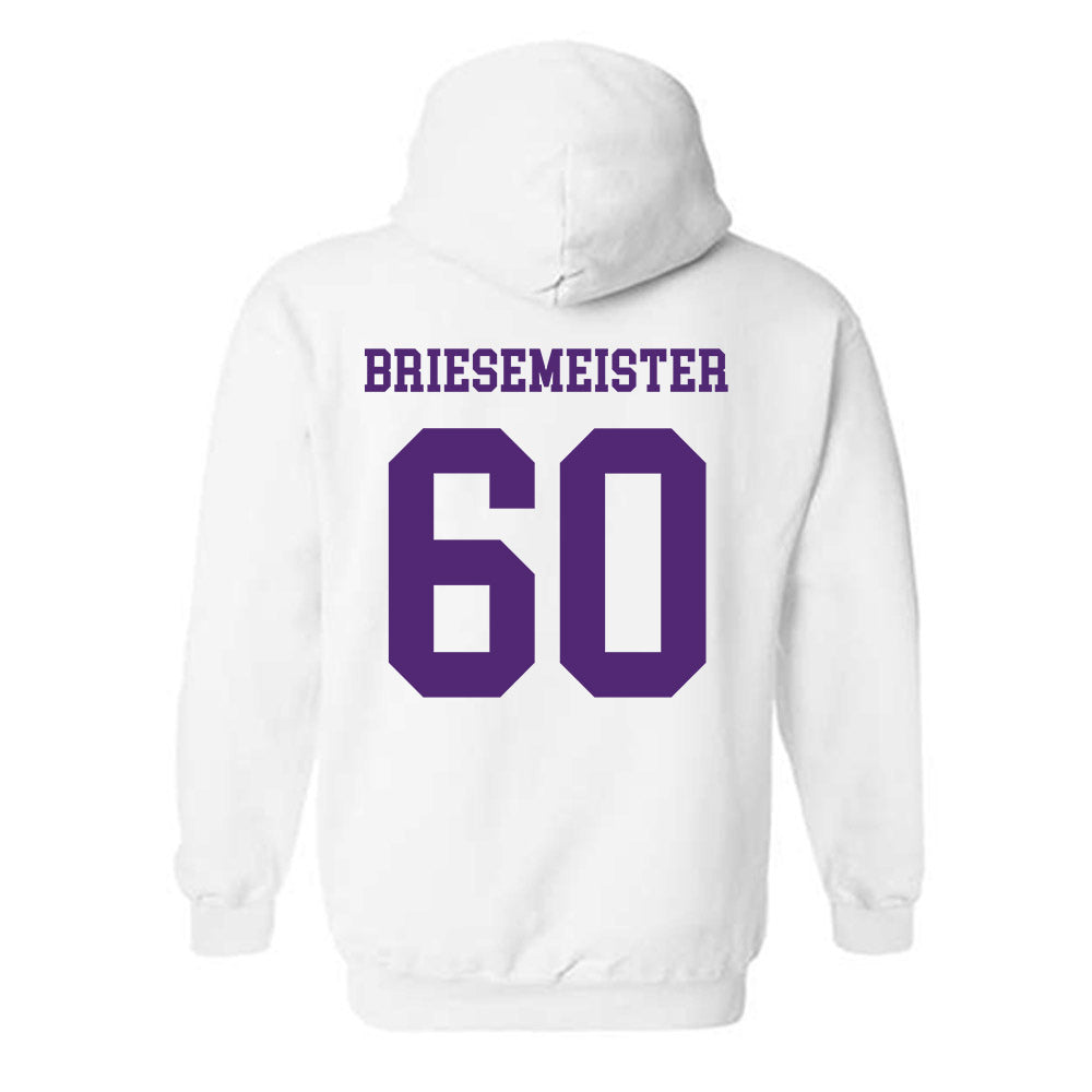 Northern Iowa - NCAA Football : Joe Briesemeister - Classic Shersey Hooded Sweatshirt-1