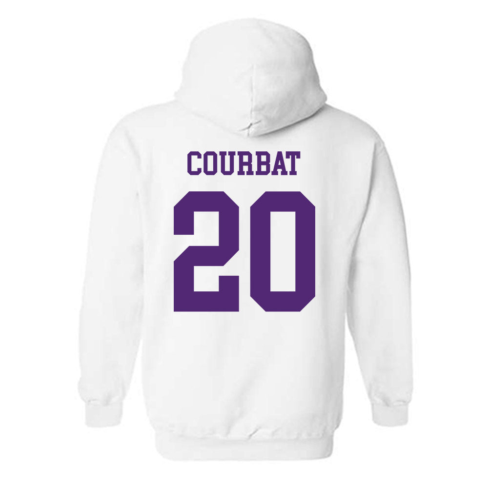 Northern Iowa - NCAA Men's Basketball : Chase Courbat - Classic Shersey Hooded Sweatshirt-1