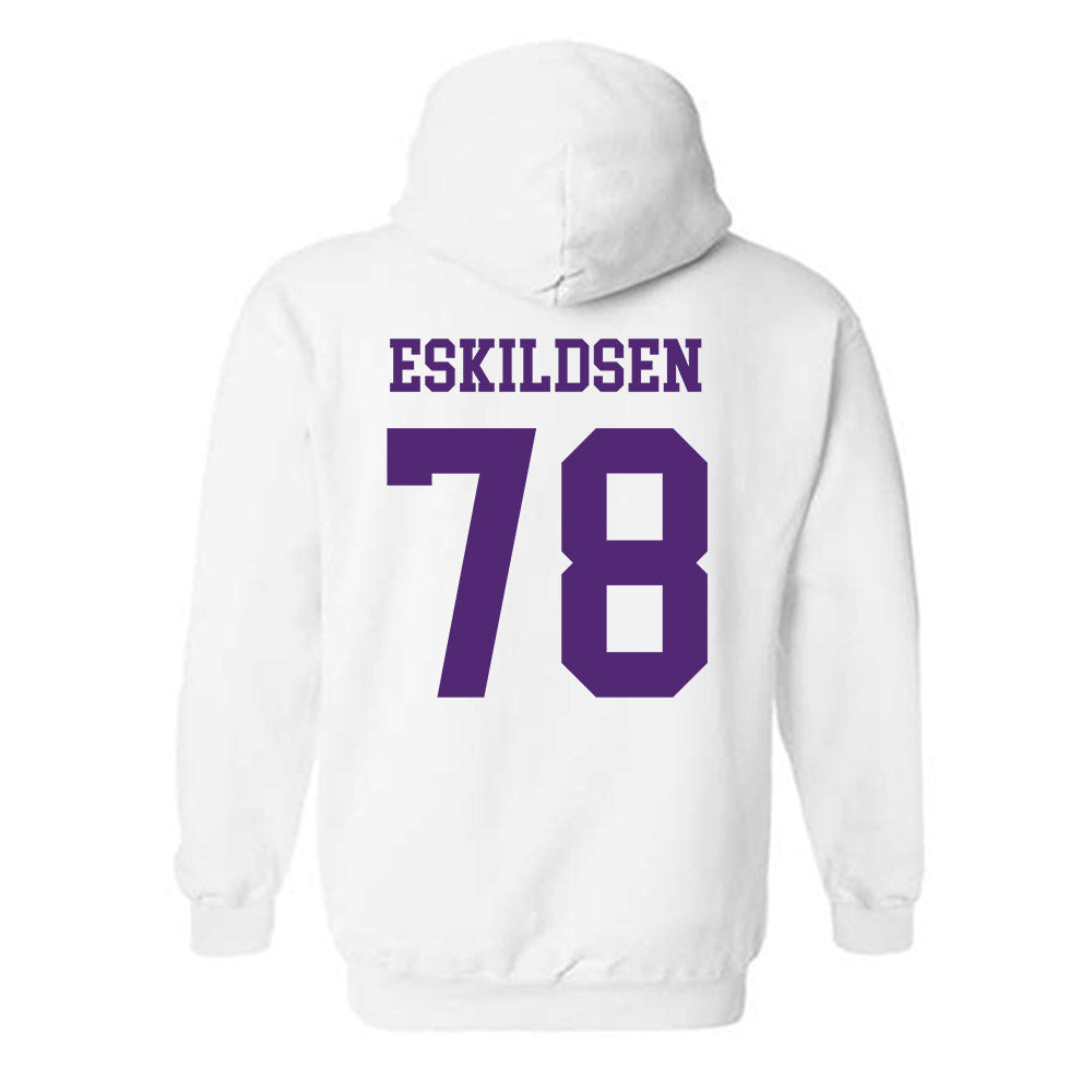 Northern Iowa - NCAA Football : Colby Eskildsen - Classic Shersey Hooded Sweatshirt-1