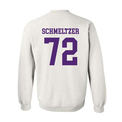 Northern Iowa - NCAA Football : Max Schmeltzer - Classic Shersey Crewneck Sweatshirt-1