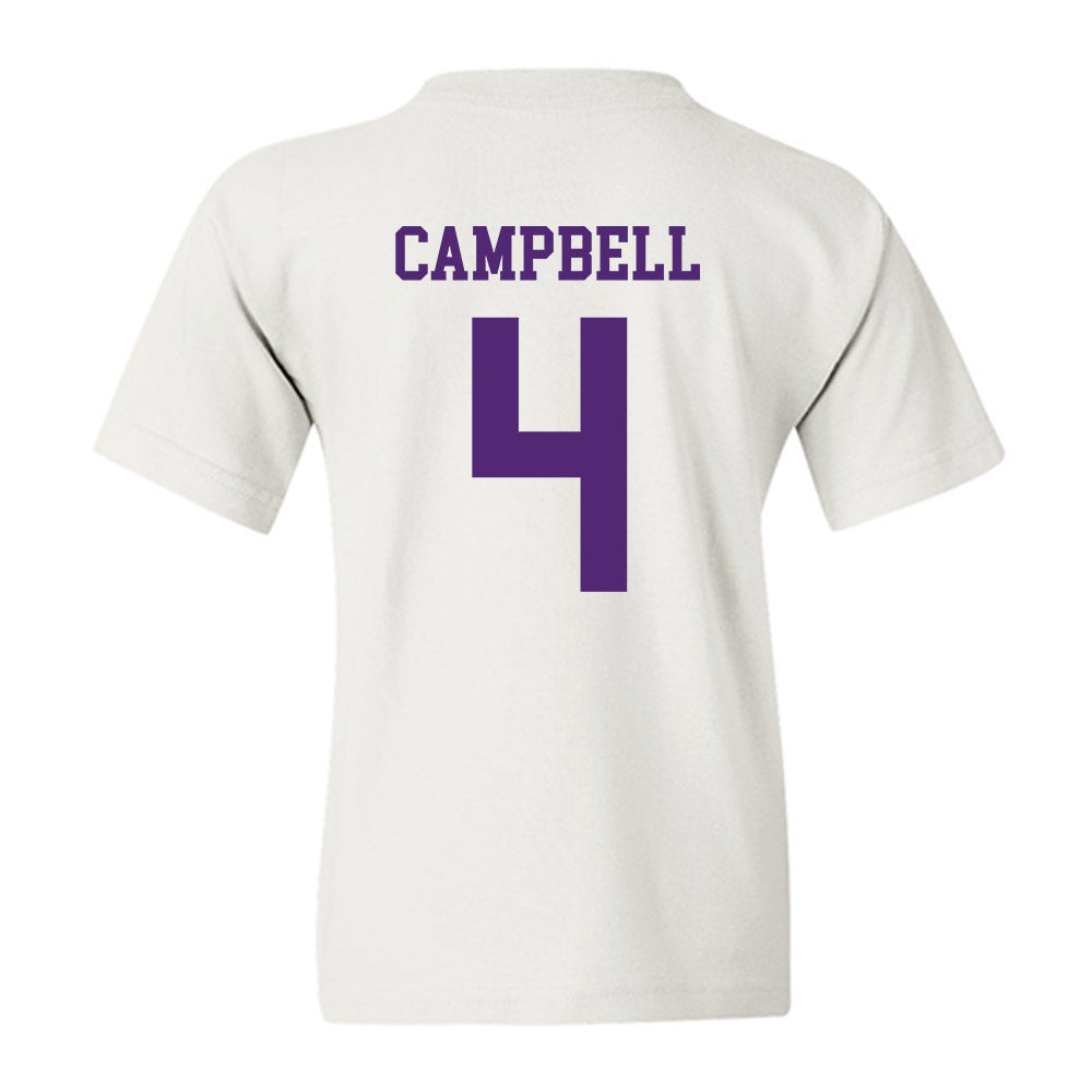 Northern Iowa - NCAA Men's Basketball : Trey Campbell - Classic Shersey Youth T-Shirt-1