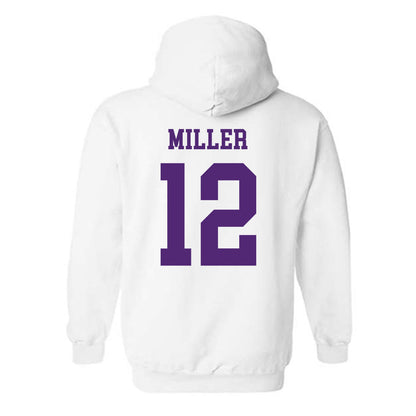 Northern Iowa - NCAA Men's Basketball : Charlie Miller - Classic Shersey Hooded Sweatshirt-1