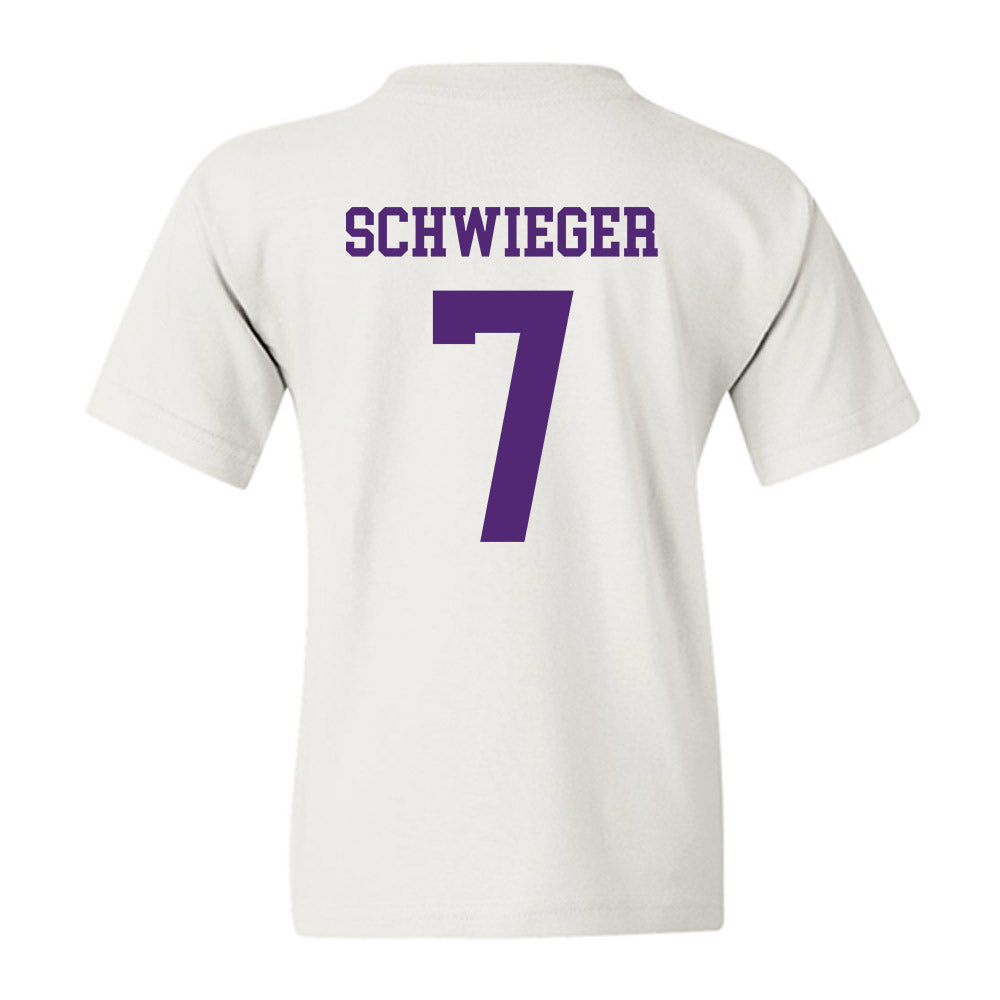 Northern Iowa - NCAA Men's Basketball : Ben Schwieger - Classic Shersey Youth T-Shirt-1