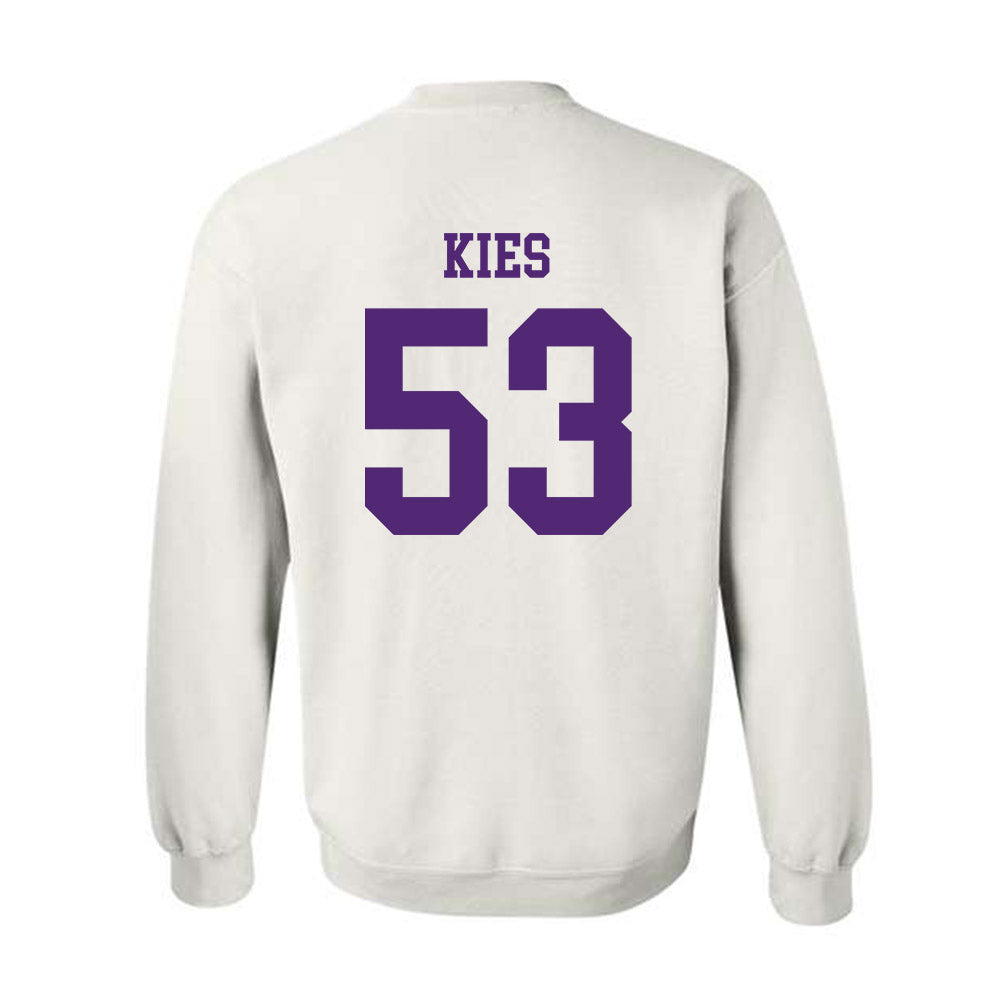 Northern Iowa - NCAA Football : Jarrett Kies - Classic Shersey Crewneck Sweatshirt-1