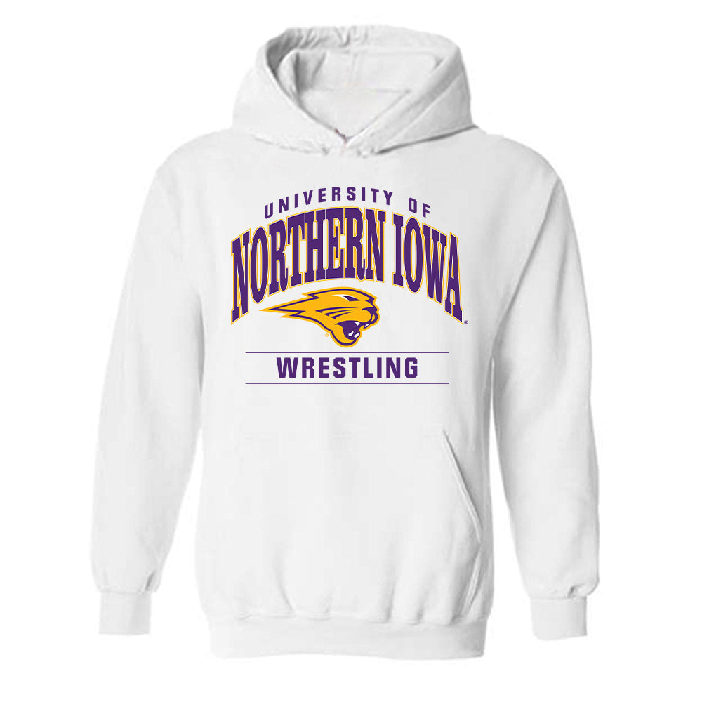 Northern Iowa - NCAA Wrestling : C.J. Walrath - Classic Shersey Hooded Sweatshirt-0