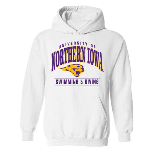 Northern Iowa - NCAA Women's Swimming & Diving : Aspen Cole - Classic Shersey Hooded Sweatshirt-0