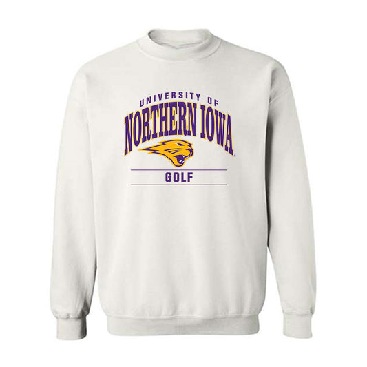 Northern Iowa - NCAA Men's Golf : Anthony Galvin - Classic Shersey Crewneck Sweatshirt-0