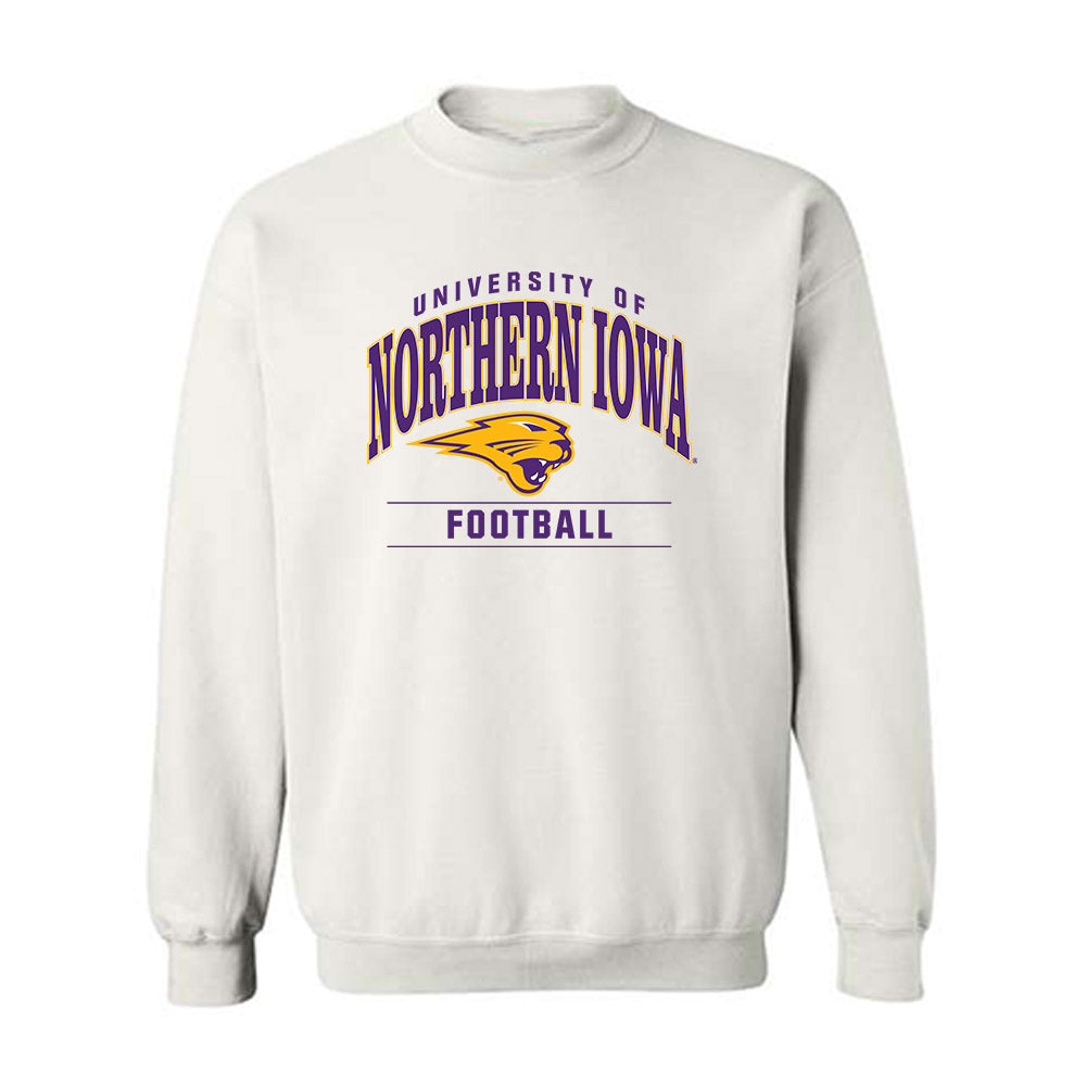 Northern Iowa - NCAA Football : Kaz Rebarcak - Classic Shersey Crewneck Sweatshirt-0