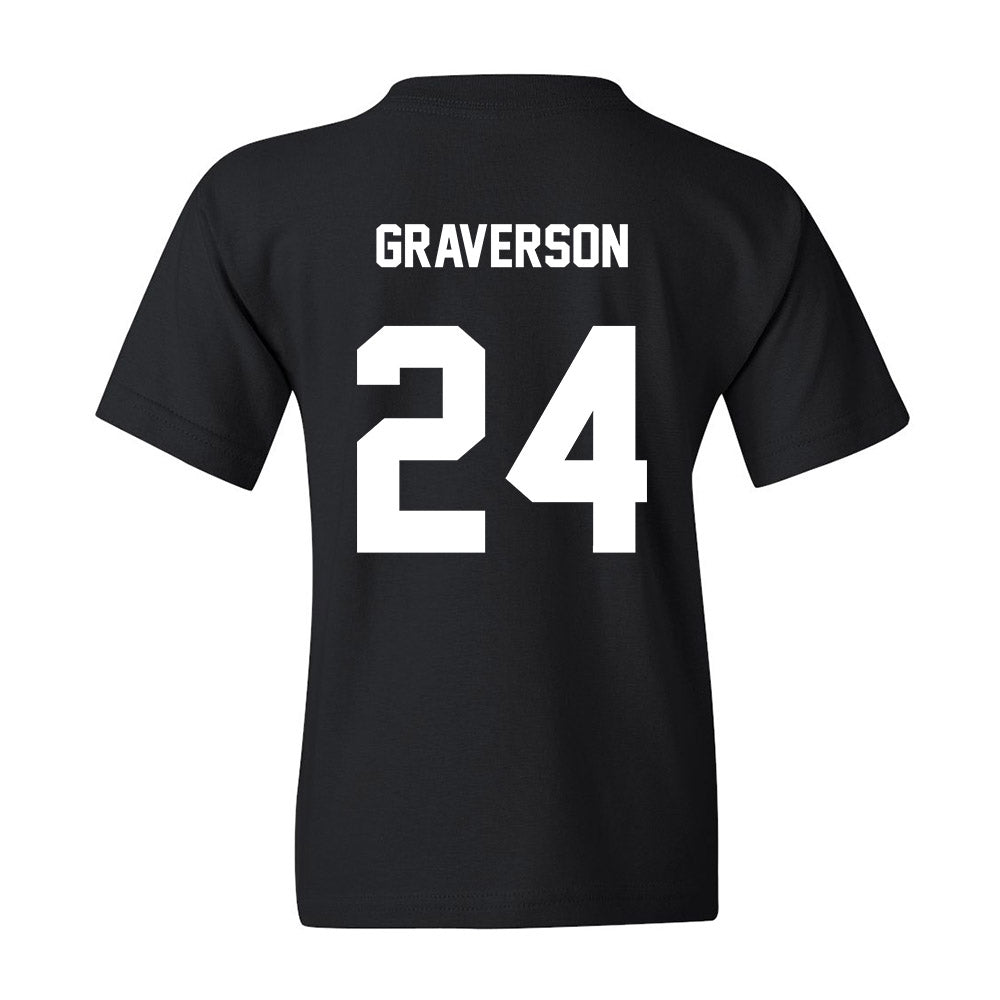 BU - NCAA Baseball : Cole Graverson - Classic Shersey Youth T-Shirt