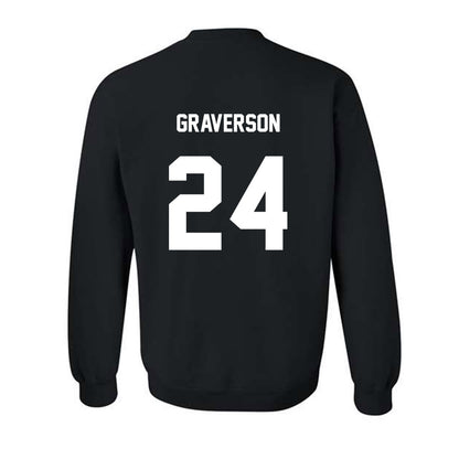 BU - NCAA Baseball : Cole Graverson - Classic Shersey Crewneck Sweatshirt