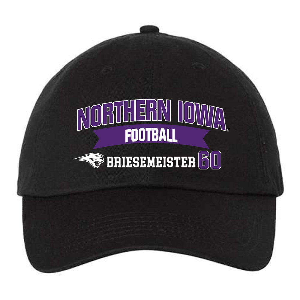 Northern Iowa - NCAA Football : Joe Briesemeister - Dad Hat-0