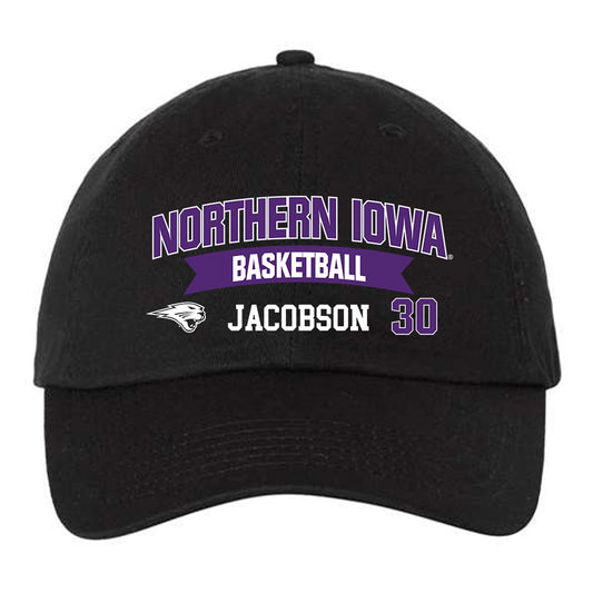 Northern Iowa - NCAA Men's Basketball : Hunter Jacobson - Dad Hat-0
