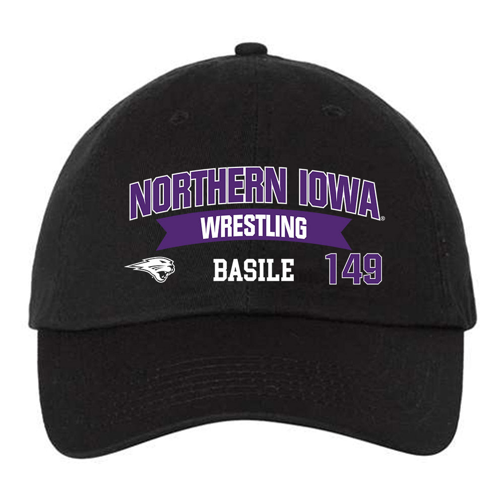 Northern Iowa - NCAA Wrestling : Ethan Basile - Dad Hat-0