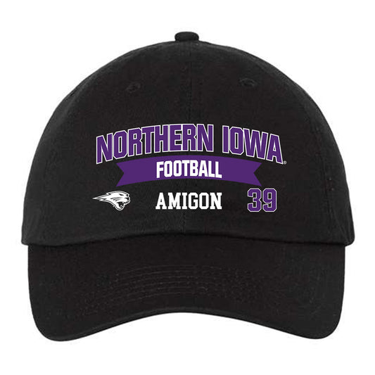 Northern Iowa - NCAA Football : Kaden Amigon - Dad Hat-0