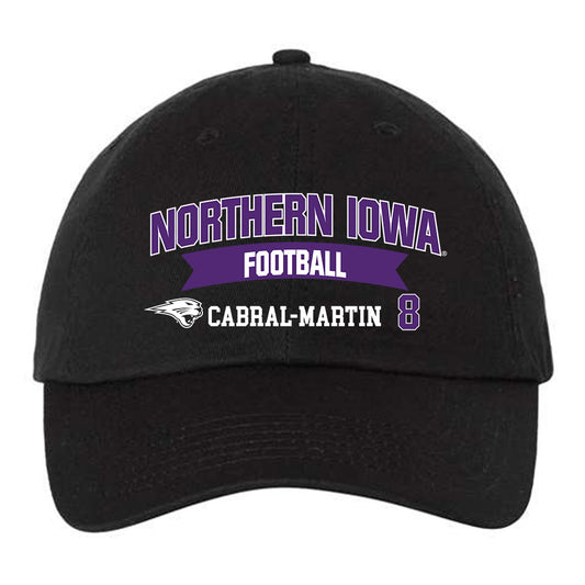 Northern Iowa - NCAA Football : Jonathan Cabral-Martin - Dad Hat-0